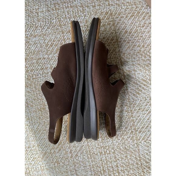 SAS Trio II Brown Leather Sandals 11.5 Medium - Picture 3 of 8